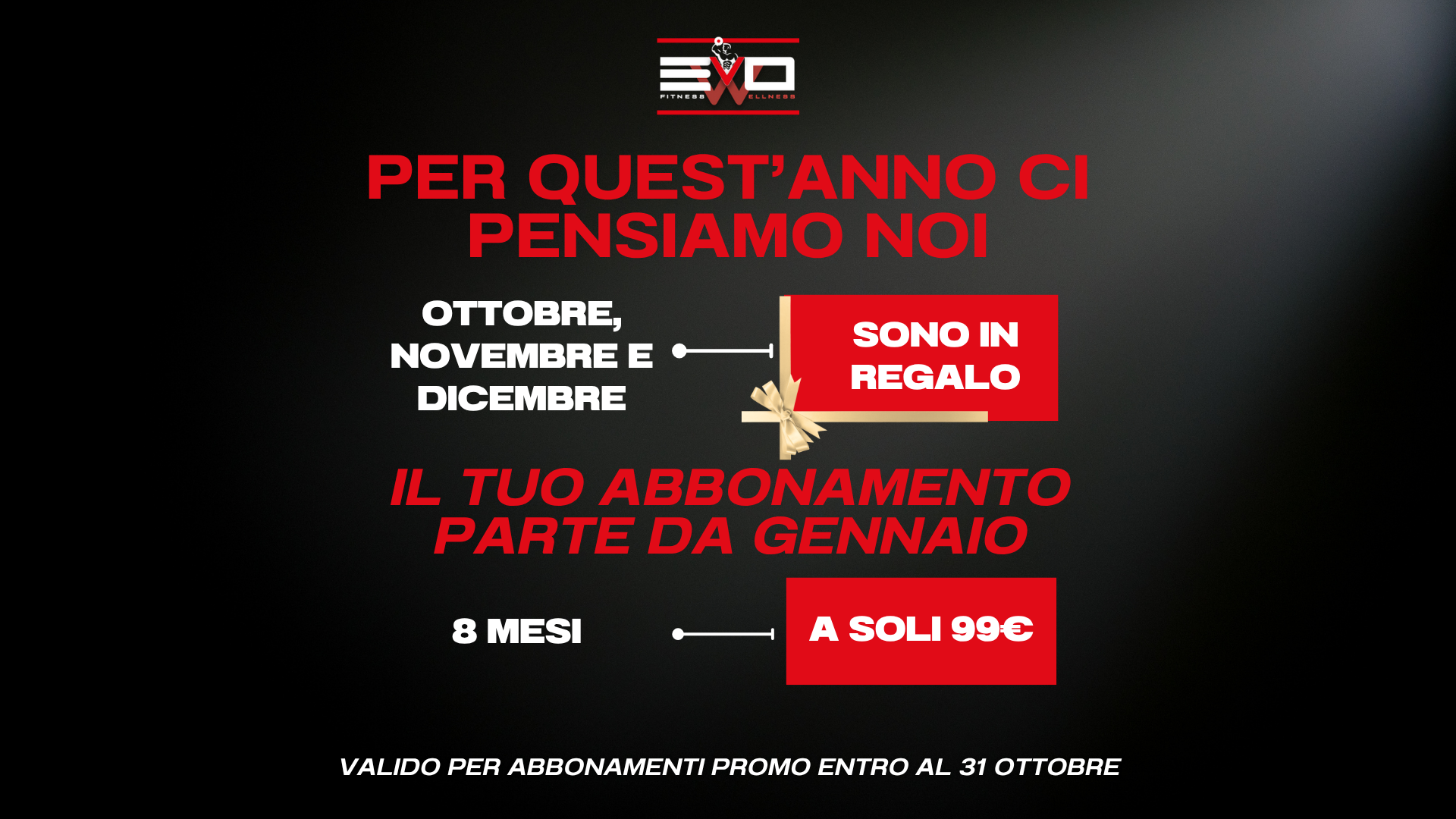 Ewo Fitness - Promo ottobre 2025 Promo del mese